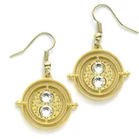Harry Potter Oorbel - Hermione's Time Turner - goudkleurig - Maat Standard