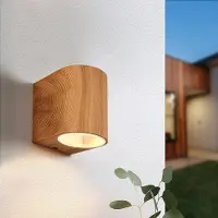 LumenXL Wandlamp in houtoptiek - Tommaso