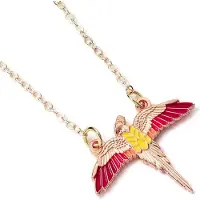 The Carat Shop Officiële Harry Potter Roze Gouden Fawkes Ketting