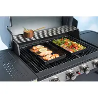 NoStik BBQ Schaal 1,5L 18x28x3cm Zwart zwart Kunststof Bakpapier