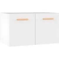 vidaXL Wandkast 60x36,5x35 cm bewerkt hout wit