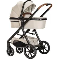 Qute Q-Journey Kinderwagen - Zwart / Taupe