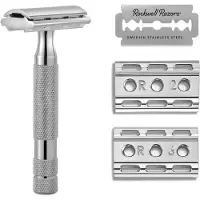 Rockwell 6C Safety Razor White Chrome