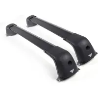 Farad Dakdragers geschikt voor Volvo XC90 vanaf 2015 gesloten dakrailing - Aluminium - Hoog laadvermogen 100kg - Wingbar Zwart- Merk