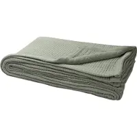 Yumeko Sprei Mousseline Katoen 240x260 Groen - Eco, Bio & Fairtrade