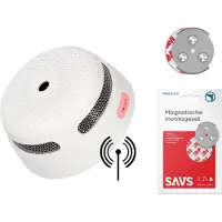 X-Sense XS01-W Rookmelder 1-pack + SAVS Montageset