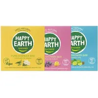 Happy Earth Plasticvrij pakket: 3x shower bars Pakket