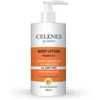 Celenes 3x Duindoorn Bodylotion Vettige / Combinatie Huid 200 Ml