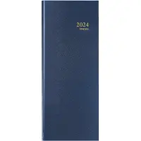 Brepols Saturnus Lima dagagenda met kwartierindeling 2027 blauw (1 dag per pagina) 4-talig