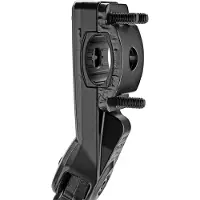 Ursus Verstelbare fietsstandaard - aluminium - zwart - 355 mm - max. 25 kg - voor achtervork