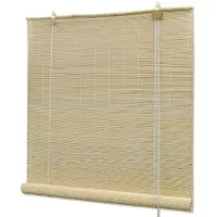 vidaXL Rolgordijn Bamboe 150 x 220 cm (Naturel) online kopen