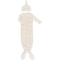 Snoozebaby Slaapzak & Pakje in 1 incl. Mutsje Milky Rust Rainbow - 0-3 mnd