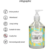 S-Line Masturbatie Glijmiddel - If You Love It, Lube It - 500 ml
