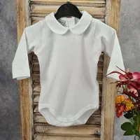 Babidu Romper 1188 wit met kraagje