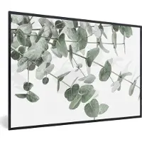 PosterMonkey Fotolijst incl. Poster - Eucalyptus - Bladeren - Natuur - Groen - 30x20 cm - Posterlijst