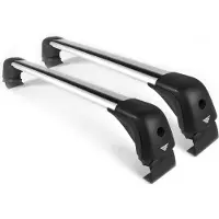Farad Dakdragers geschikt voor de Volkswagen Golf 8 vanaf 2020 met glad dak - Aluminium - Hoog laadvermogen 100kg - Wingbar - Grijs - Merk