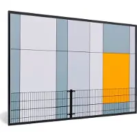 PosterMonkey Fotolijst incl. Poster - Mondriaan? - 30x20 cm - Posterlijst