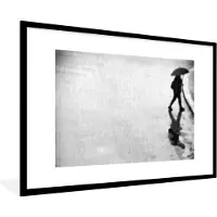 PosterMonkey Fotolijst incl. Poster - If I Have To Go - 90x60 cm - Posterlijst