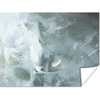 PosterMonkey Poster Acrylverf - Structuren - Abstract - 160x120 cm XXL