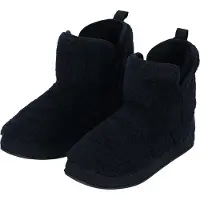 Apollo - Hoge sloffen - Heren - Navy Blauw - Teddy Wol - Maat 45/46 - Sloffen - Pantoffels heren - Pantoffels heren maat 45 - Sloffen heren maat 45
