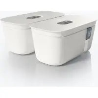 Vacuvita Vacuum Container Small Wit [set 2 stuks]