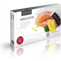 Vacuvita Vacuumzakken Voedsel 28x25cm Medium [15 stuks]