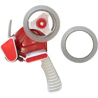 Kortpack - 2 rollen PP- Acryl Tape 48mm x 66mtr, Transparant - met 1 Handige Tapedispenser - Dozensluittape - Dozensluiter - Plakband - Plakbandafroller - (020.0830)
