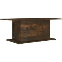 vidaXL Salontafel 102x55,5x40 cm bewerkt hout gerookt eikenkleurig