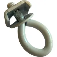 Anchor U-de-luxe eindstop open- wit- 6 stuks