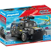 Playmobil Special Forces Suv Vehicle Construction Game Transparant Kinderen