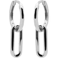Karma Oorringen hoops best basic Zilver