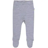 Joha - Kid's Leggings with Foot - Merino-ondergoed 100, purper
