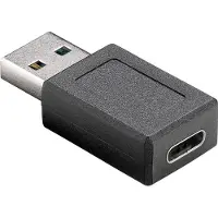 Goobay USB-C - USB 3.2 A F/M - 5 Gbit/s - Zwart