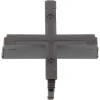 CONTA-CLIP KDS-Inlay 4 BK Kabeldoorvoering Waterdicht Polyamide 6.6 Zwart 5 stuk(s)