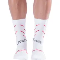VeloToze Active Compression Coolmax Crew Socks Wit EU 43-47 Man