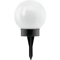 Eglo 22441, Zwart, Wit, Kunststof, Buiten, Tuin, Terras, 1 lamp, LED, 0,1 W