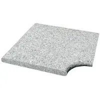 Steinbach zwembadrandsteen set "Granit" voor ecologische zwembaden, afmetingen 600 x 300 cm