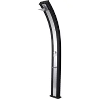 Steinbach Zwembad Zonne douche "Slim Line Duo", zwart