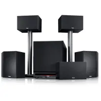 Teufel SYSTEM 6 "5.1-Set" Home cinema Zwart