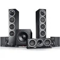 Teufel THEATER 500 Surround "5.1-Set" Home cinema Zwart