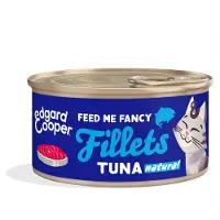 Edgard & Cooper 24x Kattenvoer Fillets Tonijn 70 gr