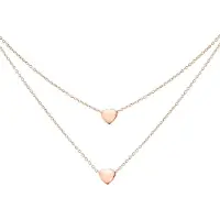 Victorious Dames Ketting Rose goud – Hart – 40 t/m 45 CM