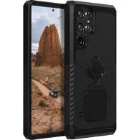Rokform Galaxy S22 ULTRA 5G Rugged Case (Galaxy S22 Ultra), Smartphonehoes, Zwart