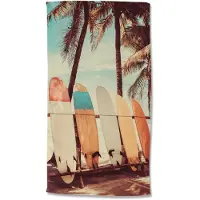 Good Morning strandlaken Vintage Surf - Polyvelours (100 x 180 cm)