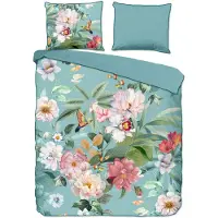 Descanso Dekbedovertrek Fungi Multi Satijn-200 x 200 / 220 cm | 2-Persoons