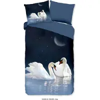 Pure Dekbedovertrek Micropercal Share - blue 140x200/220cm