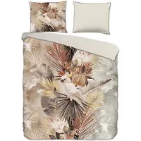 Descanso Dekbedovertrek Pippa Sand Satijn-200 x 200 / 220 cm | 2-Persoons