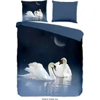 Pure Dekbedovertrek Micropercal Share - blue 240x200/220cm