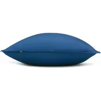Zo! Home Kussensloop Satinado Navy Blue - 60 x 70 cm (2 Stuks)