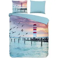 Pure Dekbedovertrek Lighthouse 200 x 200/220 cm